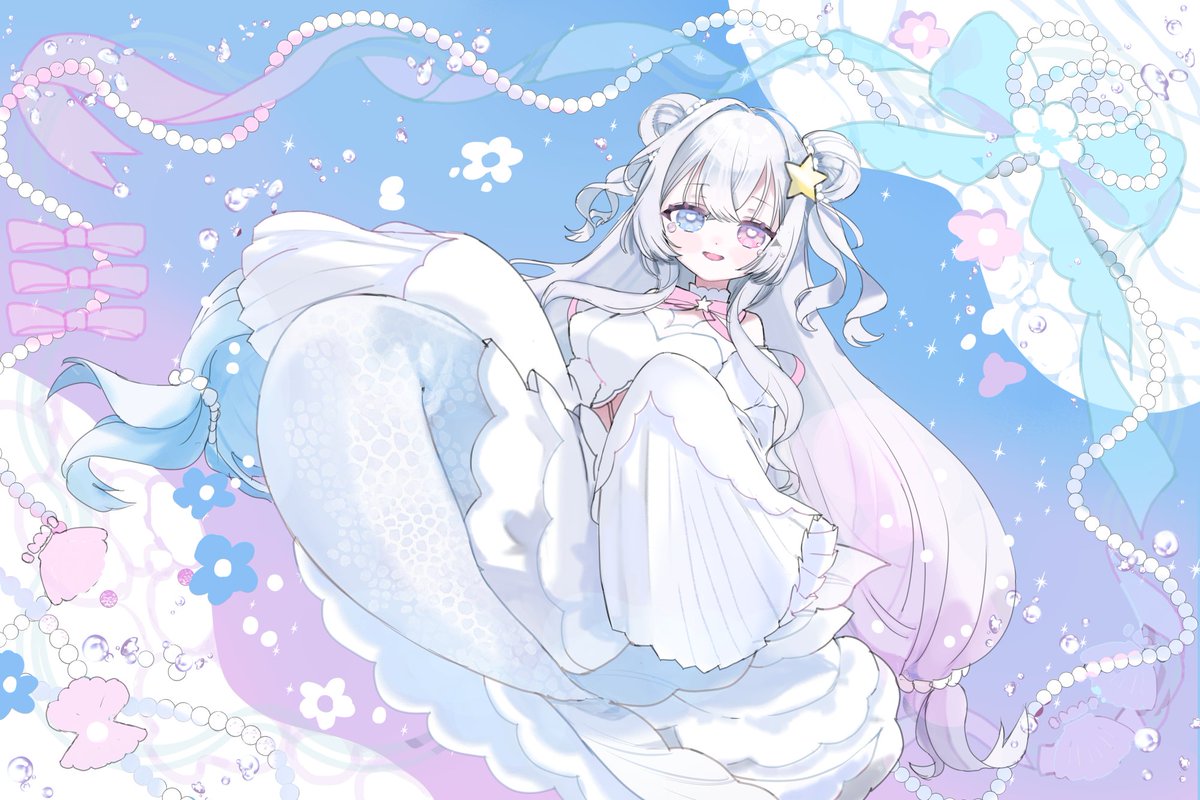 m0m0im0i's tweet photo. 2.5周年おめでとうございます✨✨
新衣装とても素敵でした🎀
童話シリーズもこれからとても楽しみです
これからもご活動応援しております！
#るぅ���る美術館 https://t.co/CEKFhJAbwA