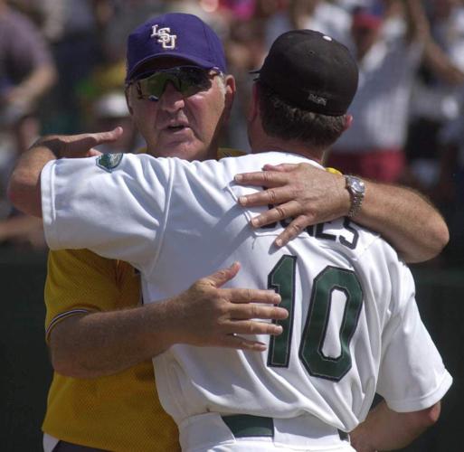 GreenWaveBSB's tweet photo. We are deeply saddened by the passing of legendary @LSUbaseball head coach Skip Bertman.

Coach Bertman - a pioneer in the game of college baseball - was larger than life, and his impact on the sport will be felt for generations to come. We extend our heartfelt condolences to his family and friends. 

Rest in peace, No. 1⃣5⃣.