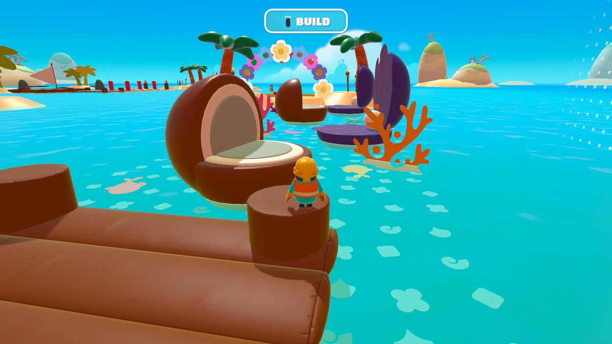 pinkygurl67's tweet photo. Sneak peek at an island themed level Iโm working on.
#FallGuys #FallGuysCreative #FallGuysMaker https://t.co/GwA4eF3QE1