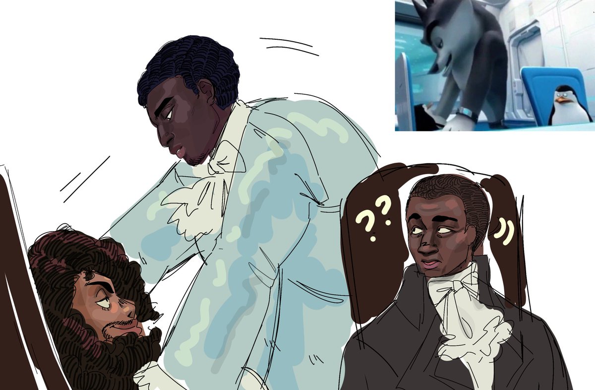 Lysmata_mala414's tweet photo. It took me long to get bur’s face right 😭
#jeffmads #hamilton #doodle https://t.co/5wUyeUxC9t