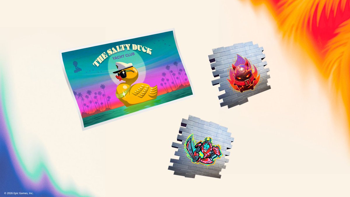 Fortnite_ES's tweet photo. ¡La nueva extensión de Twitch para Fortnite llega pronto cargada de recompensas! 🎮

✨ Grafiti Corte espiritual
✨ Grafiti Venganza del espíritu
✨ Pantalla de carga de The Salty Duck

¡Únete al directo de tus streamers favoritos de Twitch que usen la extensión, consigue objetos de Fortnite directamente desde sus retransmisiones y gana recompensas dentro del juego! https://t.co/d9yyxZjZg3