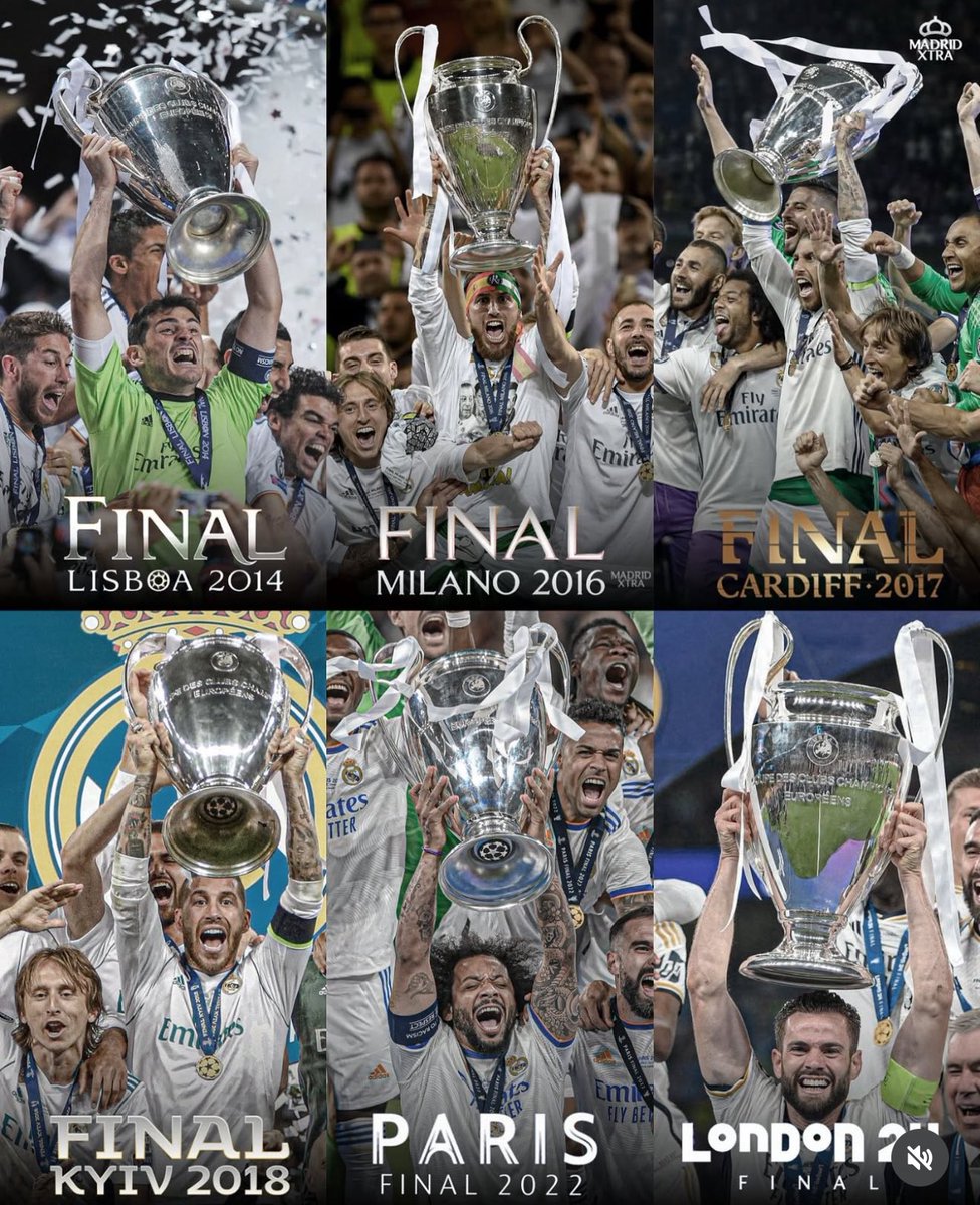 MadridXtra's tweet photo. 6 UCL’s in 10 years. https://t.co/WjRastGhGY