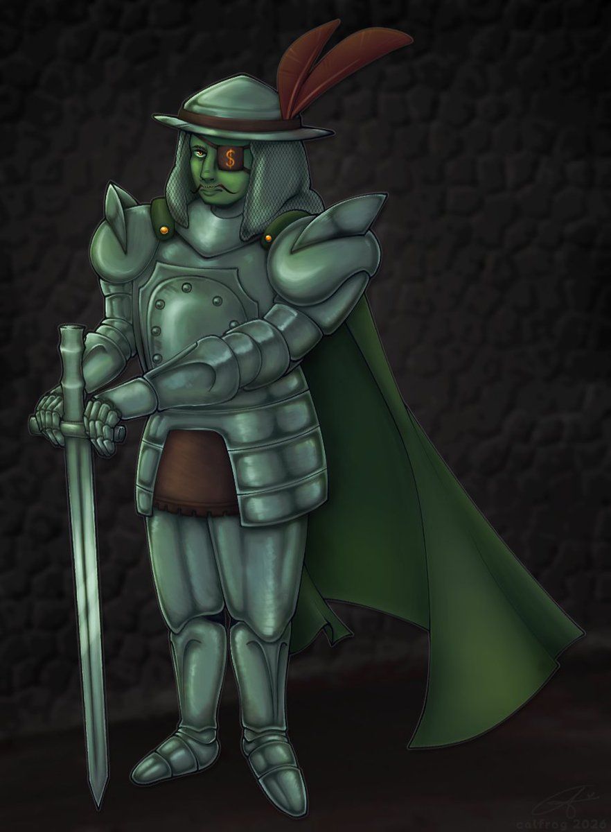 Cal_Froggy's tweet photo. Fella mentioned he owns armor, so...
#thedollertree #robloxmyths #roblox #game #fanart #dollertreeboss 
Time: 12hrs https://t.co/yQmup6JesD