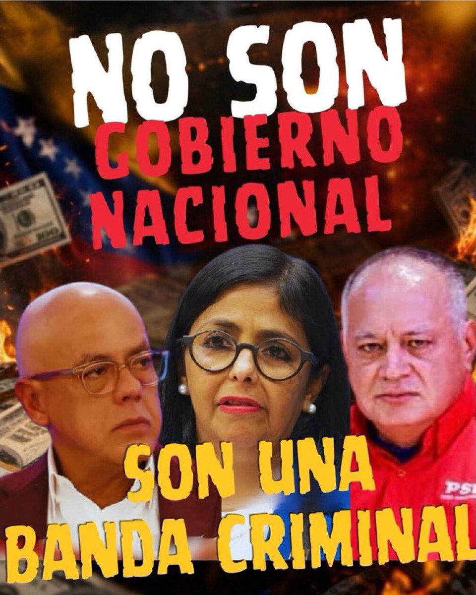 Pura_Miel's tweet photo. #MadreMiaLosTalibanesEnElPoder 
#SonLosMismosConLaMaldadActiva 

El Aparato Criminal de la Interina, de su hermano, de Diosdado y de Maduro no pueden bajo ningún concepto continuar en el poder, ustedes los dejaron, ustedes llévenselos @realDonaldTrump @SecRubio 
@usembassyve https://t.co/pqp5mbBlyx