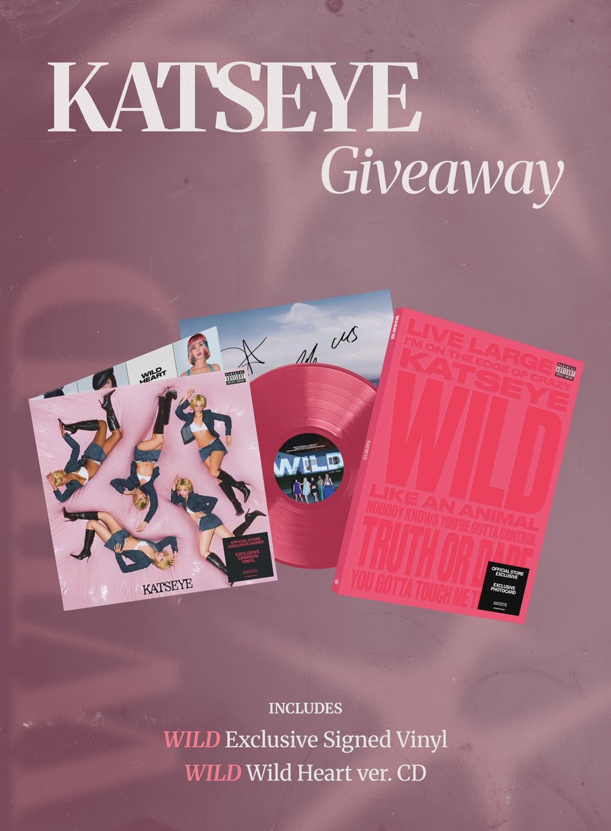 KATSEYEBASE's tweet photo. 𝐒𝐓𝐑𝐄𝐀𝐌, 𝐂𝐎𝐋𝐋𝐄𝐂𝐓, 𝐀𝐍𝐃 𝐖𝐈𝐍 
DAY 1 

EYEKONS complete the tasks for DAY 1 to get the ‘Gabriela’ Collectible for a chance to win a 𝐖𝐈𝐋𝐃 exclusive signed vinyl and 𝐖𝐈𝐋𝐃 𝐖𝐈𝐋𝐃𝐇𝐄𝐀𝐑𝐓 version CD in partnership with @noramusicinc !

1. stream 'WILD' and claim the collectible on @Noramusicinc app
2. reply with your updated Nora Music ID with ‘Gabriela’ collectible and tag 2 of your mutuals
3. you have until 11:59pm ET to complete Day 1.

let’s go WILD, EYEKONS!