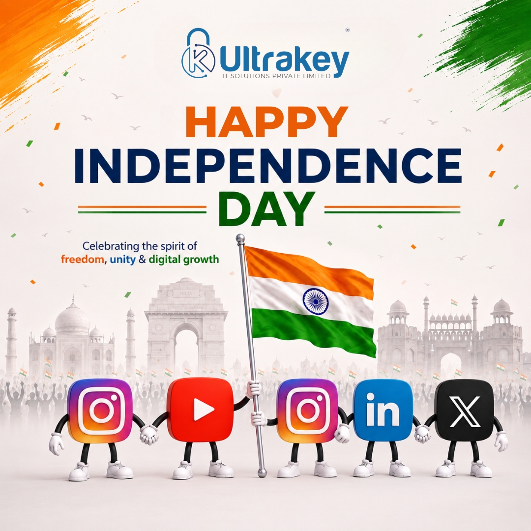 UltrakeyIT's tweet photo. Happy Independence Day! Wishing everyone a day filled with the spirit of freedom, unity, and digital growth. Let’s continue to build a brighter and more connected future together. 🇮🇳 #IndependenceDay #DigitalIndia #UnityInDiversity #Ultrakey https://t.co/MApluVf08y