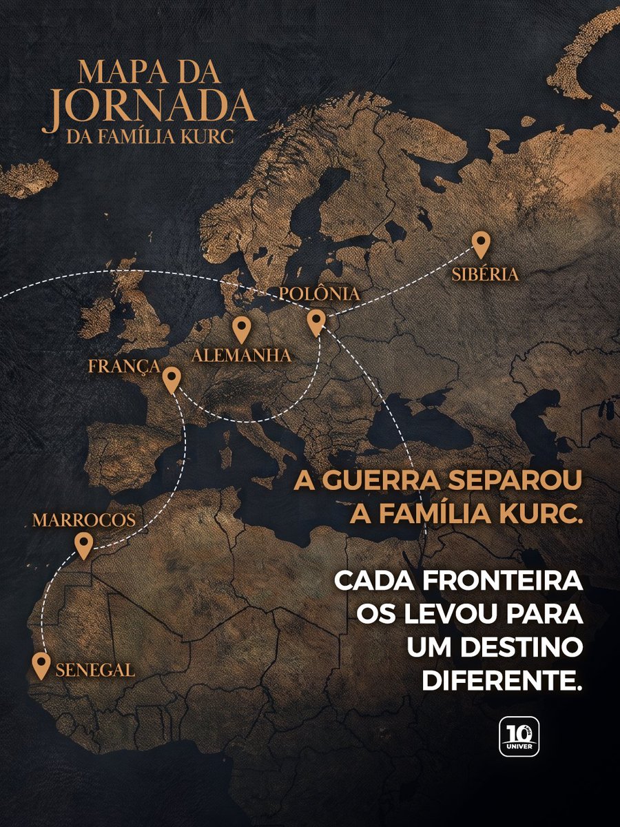 univervideo's tweet photo. Eles partiram de um mesmo lugar. Mas a guerra os levou para destinos completamente diferentes. 🤯

Somos os que tiveram sorte, estará disponível amanhã, no https://t.co/12PIPKob0W 😎

#Univer10Anos #UniverDay #WeWereTheLyckyOnes #Serie https://t.co/rAH9x9vESz