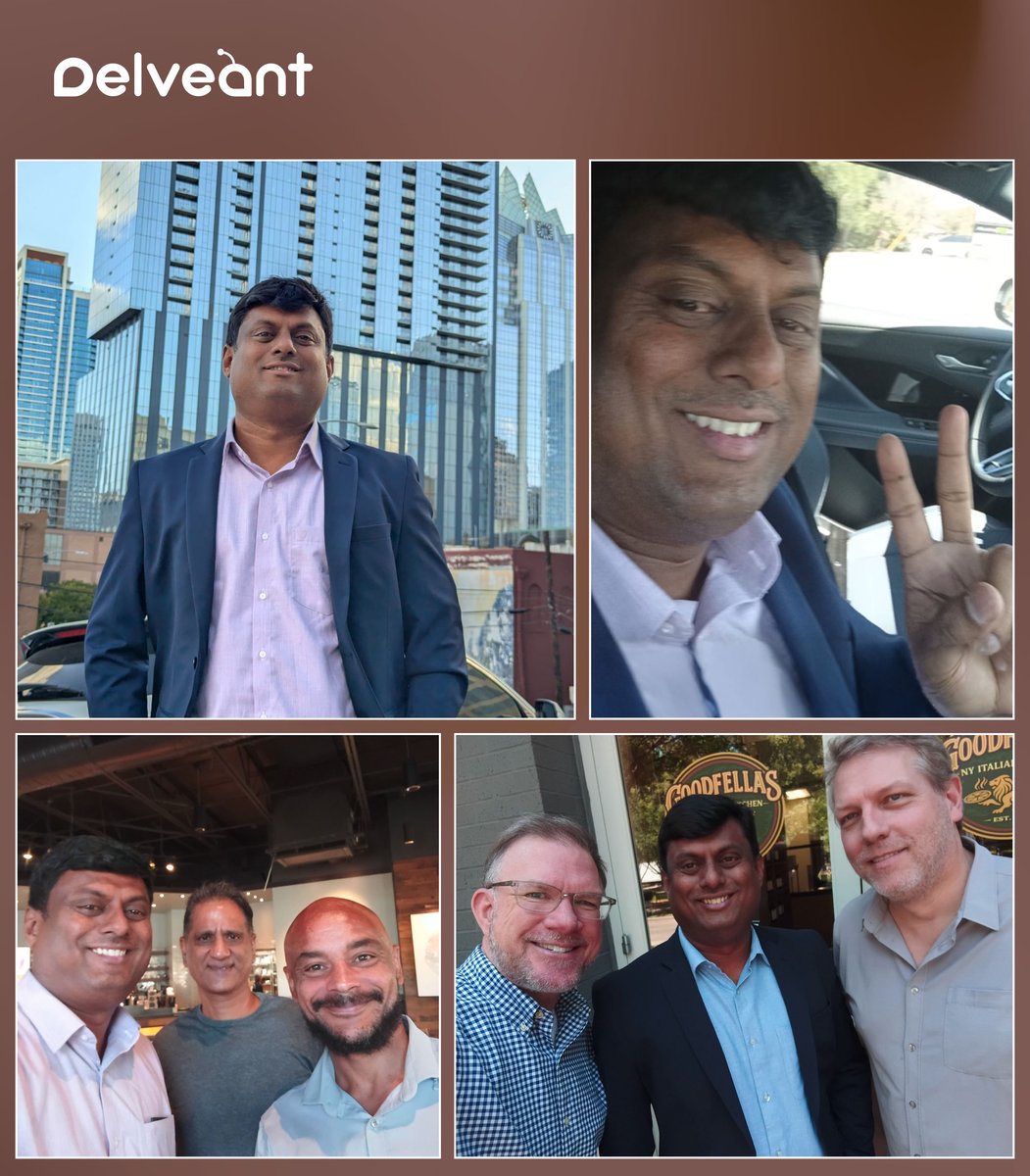 delveantone's tweet photo. AI is on the move in Texas! 🤖 Our CTO, NandhaKumar Murugesan, is connecting with leaders to explore AI readiness, local LLMs, AI-native CRM, and more.  

In Texas? Connect with him and talk AI/ML, Low-Code, No-Code &amp; intelligent applications.

LinkedIn: https://t.co/Ah0aM9D2Le https://t.co/cr53eI2FfK