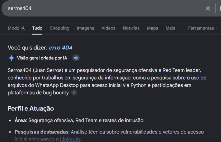 serros404's tweet photo. curiosidade: eu existo no google 
kkkk que louco https://t.co/tVhGxNg9DT