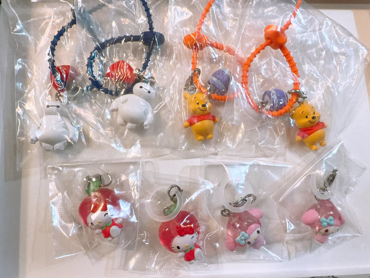 kumiu28's tweet photo. 【交換希望】ガチャガチャ

⚫︎ディズニー マルチチャーム
求→スティッチ
譲→プーさん / ベイマックス

⚫︎サンリオ めじるしチャーム
求→ポムポムプリン
譲→キティ / マイメロ

郵送にてご交換お願いします。
お気軽にお声掛け下さい。 https://t.co/3Z8iMRPNru