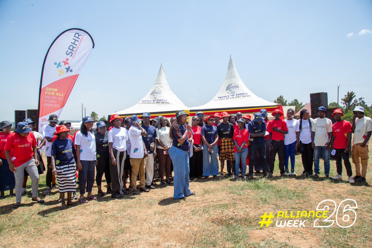 tbonnita's tweet photo. The @SRHRAllianceUg Programs Manager, @MaggieNanyombi, has shared some of the key findings from the week; and they remind us that the work does not end when #AllianceWeek26 ends.
✨Young people want respectful, accessible SRHR services.
✨Girls need safe spaces to stay in school.
✨Communities need stronger protection from SGBV.
✨Families need support to prevent early marriage and teenage pregnancy.