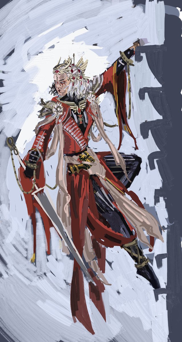 moyra616's tweet photo. Rivilla de Rachir – seneschal and leader of the death cult serving House Albion, stationed on the vessel "Indomitable" https://t.co/jgaPQgTNZe