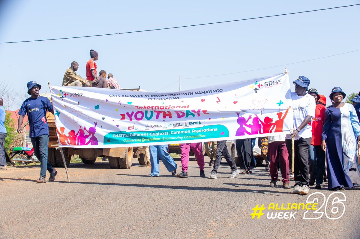 tbonnita's tweet photo. Last day vibes!💪🏾
#AllianceWeek26 has come to a close in Namayingo district, and what a week it has been.
From health facilities and schools to communities, the @SRHRAllianceUg team has listened, learned, asked difficult questions and had honest conversations around SRHR, menstrual health, teenage pregnancy, SGBV and access to services.