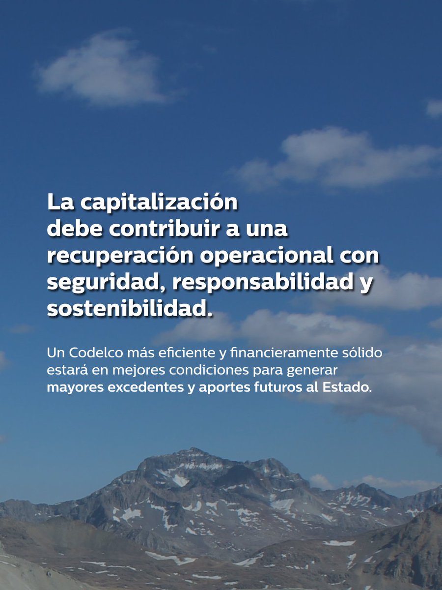 CodelcoChile's tweet photo. #Codelco #Minería #Chile #Cobre https://t.co/xvl1R1NfQ7