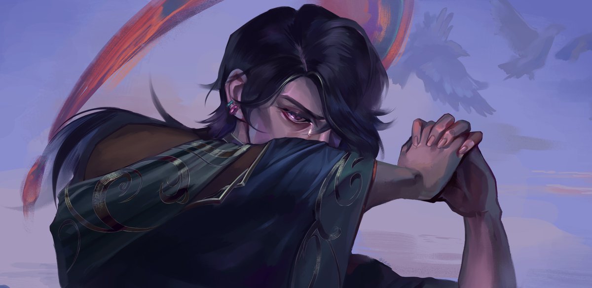 Totatso's tweet photo. Fallen Heir #Hwei #ArtofLegends https://t.co/Vq58EOV7kT