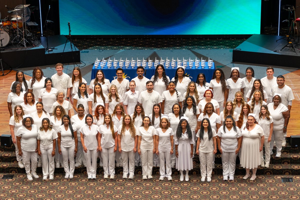 PensacolaState's tweet photo. Reminiscing about a special day 🥹🩺

Visit our Facebook page for more photos.

#pensacolastatecollege #nursepinning https://t.co/caZXLVJVGm