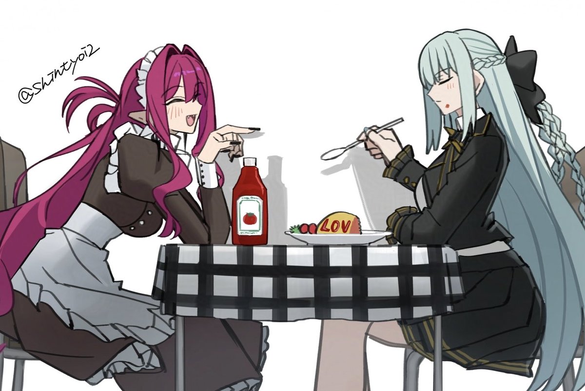 shintyoi2's tweet photo. お母様ケチャップついてる https://t.co/vGgOwBmLz5