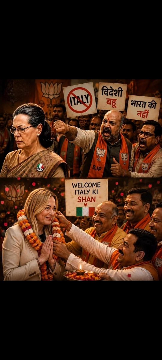 rakeshkausik's tweet photo. @BS_Prasad @INCIndia @RahulGandhi Wow, RSS and bjp can call sonia Gandhiji as bar girl, prostitute,  threat to our country,  40cr girl friend,  selling India 🇮🇳 to Italy 🇮🇹,  so sir you have forgotten about this, and now Gujrat 4 thieves are looting India and Indians,  and you are happy https://t.co/HARI2Bl3nT