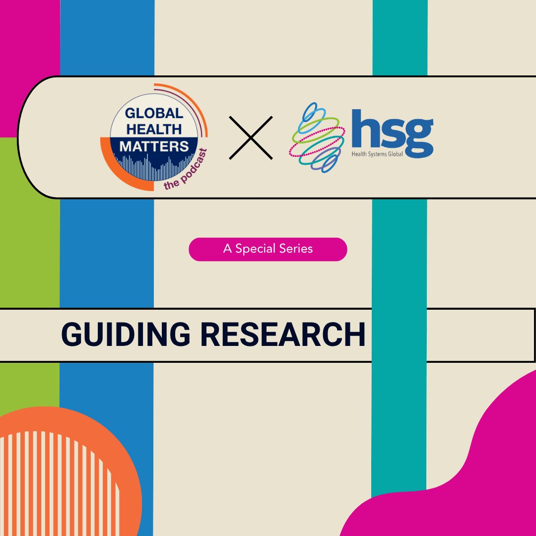 H_S_Global's tweet photo. 🎙️ Coming soon: Guiding Research

A new special podcast series from @H_S_Global, Global Health Matters and @TDRnews exploring the ideas shaping #HSR2026.

From AI and climate resilience to gender, partnerships and polycrises, a new episode drops each month ahead of the Symposium.

Read more: https://t.co/Vtm828GSMa

#GlobalHealth #HealthSystems