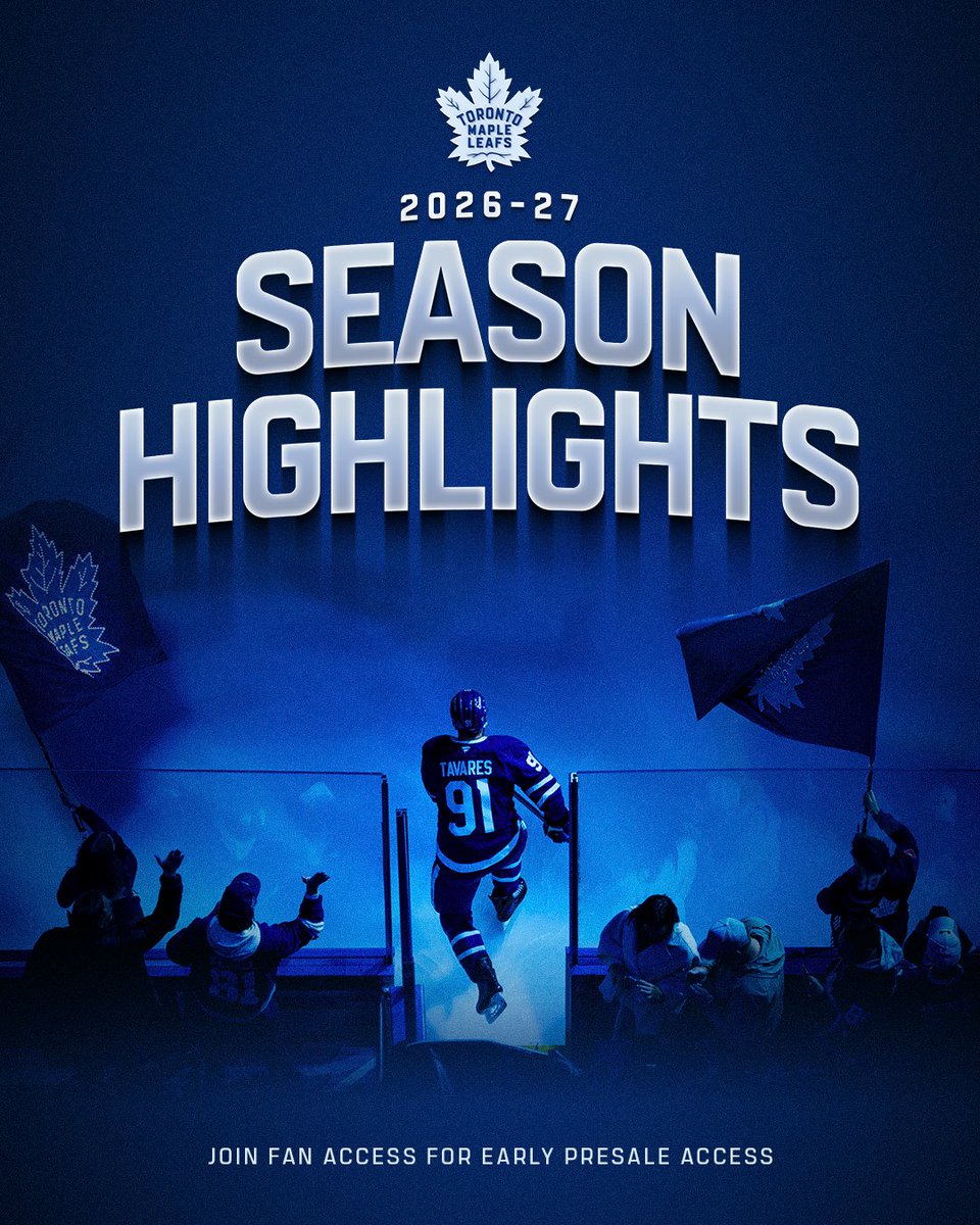 MapleLeafs's tweet photo. Theme nights are set! 👀

Sign up for Fan Access before August 16 at 11:59PM ET to get your presale code next week https://t.co/Vy4lrtm7vL https://t.co/BxsyXkjFm7
