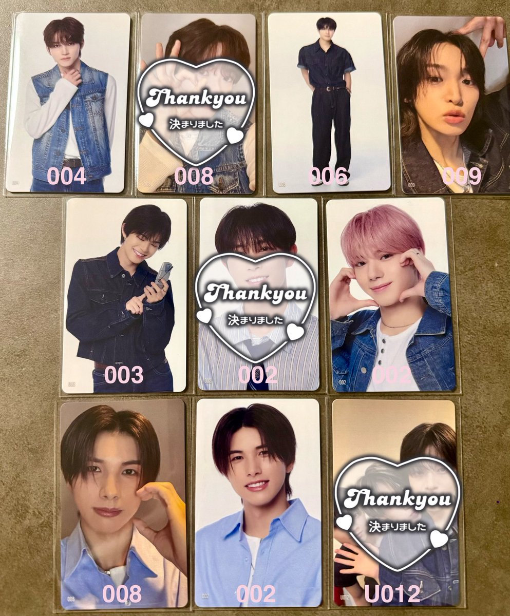 ky_ms_tk_mini's tweet photo. KO1KEYZ 1ST FAN MEETING
ファンミ グッズ トレカ 交換

【譲】 画像
加藤004
柳谷006
小野009
照井003
矢田002
後藤002 008

【求】 シンヘン 007 > 003 > その他
セルカ同士

郵送、または8/22の昼公演後の交換希望です。
お気軽にお声掛けください🙇🏻‍♀️

#KO1KEYZ交換 https://t.co/EtK66tLgvx