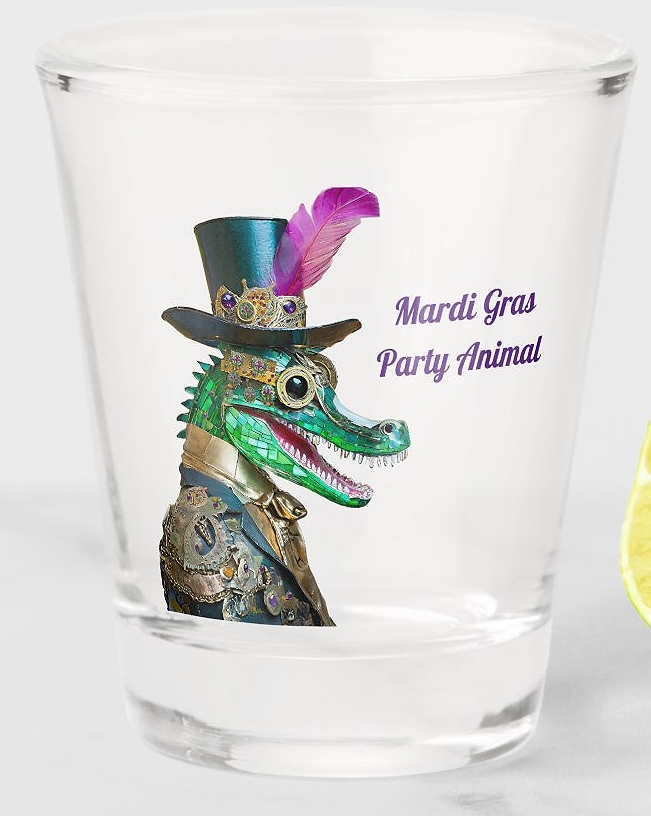LeeHillerDesign's tweet photo. ✨🃏🎭🎉⚜👑⚜🎉🎭🃏✨
The Original Mardi Gras Party Animal #shotglass
Item: https://t.co/BNnS4hgfYQ

#MardiGras #gifts #giftideas #MardiGras2027 #MardiGrasParty #barware #MardiGraCrew

Collection: https://t.co/32J4LpstTO https://t.co/9q6KRRcZAG