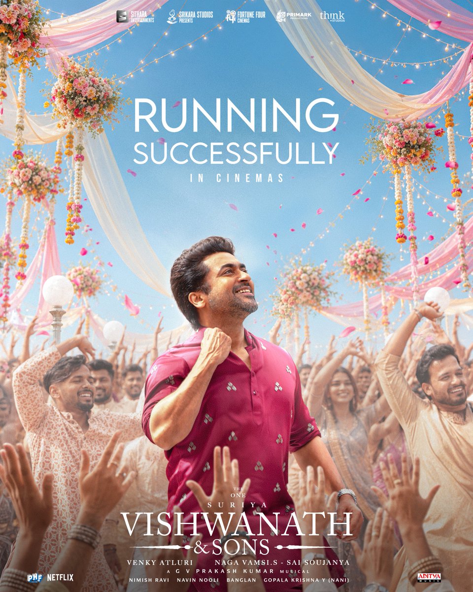 behindwoods's tweet photo. #VishwanathAndSons #RunningSucessfully
Come with your families and loved ones… laugh together, feel together and take home some beautiful memories ❤️
#VishwanathAndSons #VASfromToday https://t.co/M2fkny9Nj8