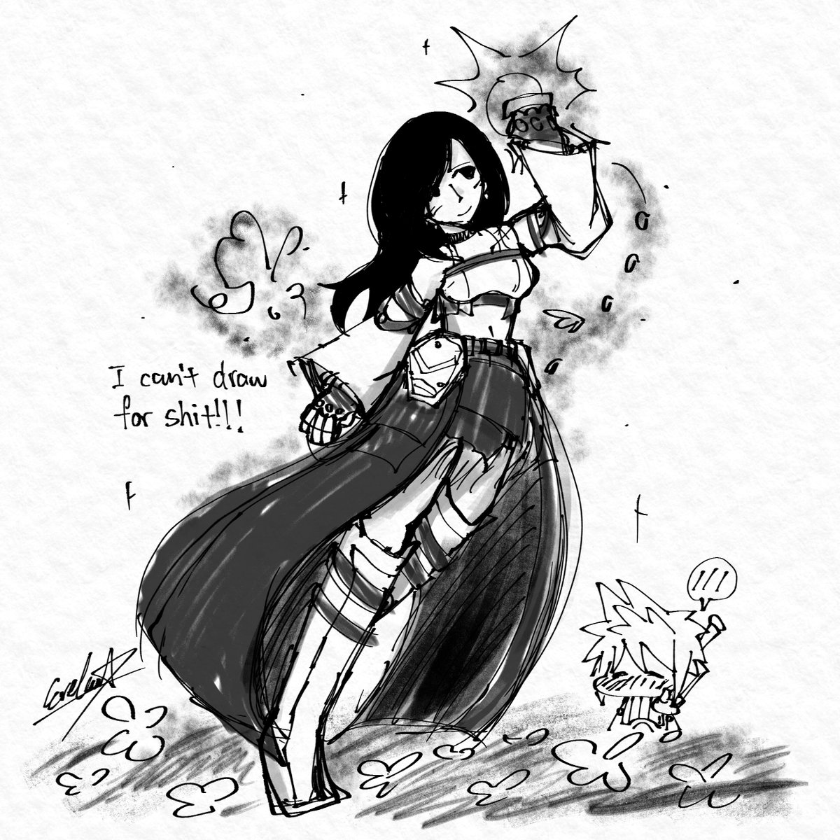 evemaxxing's tweet photo. tifa!! #ff7 https://t.co/7RxFERZfUG