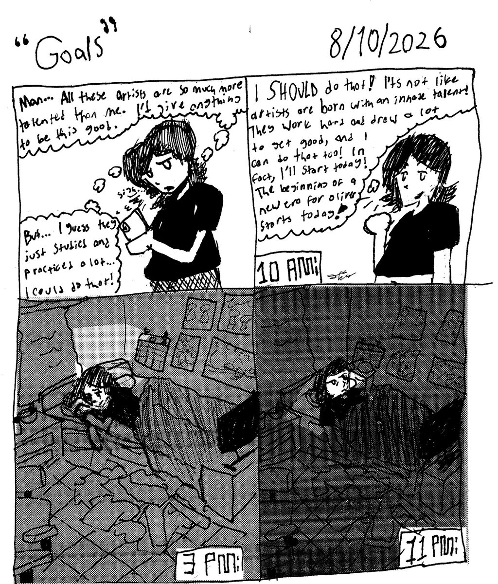 OllisGarden's tweet photo. senior year comics (9-11) https://t.co/TzkI4KqOji