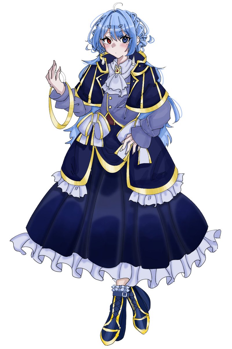 AmaneiRaika0805's tweet photo. 遥か昔に描いた代理ﾁｬﾝの立ち絵
1、ラフ
2、線画
3、色塗り　の3番立てでお送りします‼️
#OCㅤㅤ 
#絵描きさんと繋がりたい
#絵描きさんフォロバ１００ https://t.co/Ab3BUbKpSB