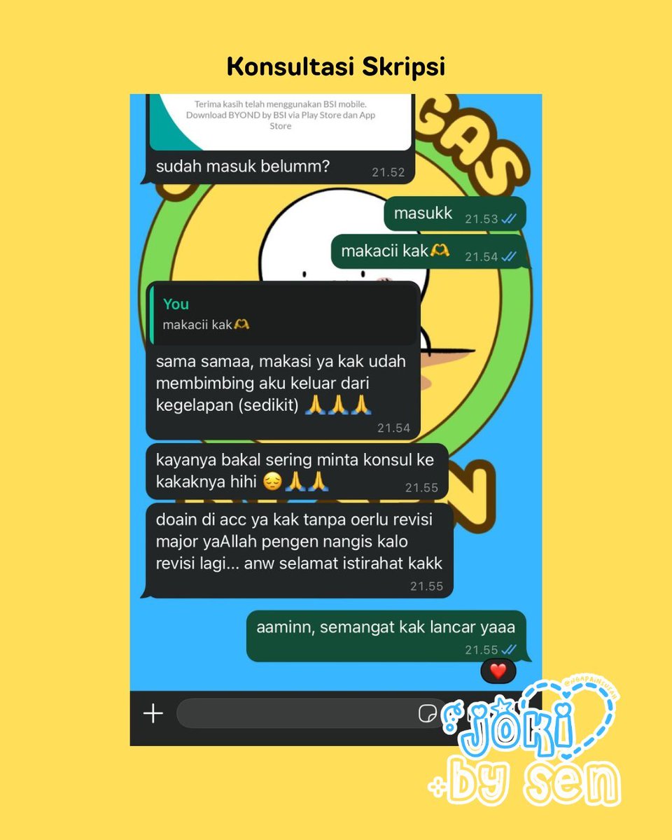 skripsibysen's tweet photo. testi konsul skripsi fk kedokteran kesehatan masyarakat
#zonauangㅤ #zonauang #bealanjaㅤ #jokiskripsi #jokikedokteran #jokifk #jokitugas https://t.co/4vXBe0LFOK