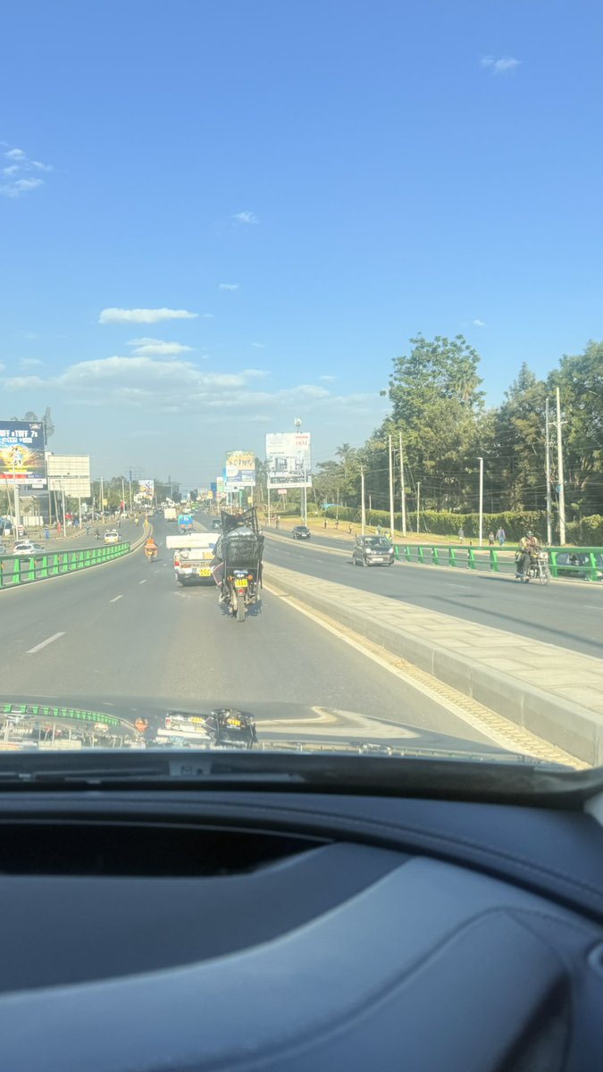 DonaldBKipkorir's tweet photo. Praying Lesuuda Transport Bill will provide quick fix to Boda Boda … Acceleration lane & overpasses are for fast moving cars. Boda Boda ought to ride on the outside of the left lane. But because Boda Boda are traffic terrorists, they ride on both lanes & in the middle. They even use the overpasses. It is not right in law & in practice. Why should we fight for space & safe drive with Boda Boda riders. Civilized countries or those with Singapore aspirations have minimum modicum of traffic culture & it isn’t Kenya.