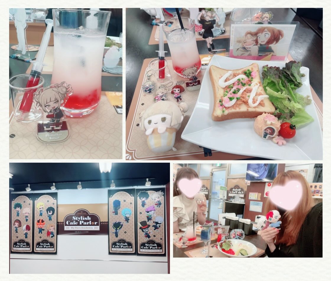 KanayanS08's tweet photo. この日はカフェはしごでヒロアカカフェも行ってきた！！推しドリンクとお茶子ちゃんプレートどっちも美味しかった🥺🤎
コラボカフェ後にふらっと見つけたカフェのプリンアラモードもオシャレだった🍮✨ https://t.co/4GuvkIBzRP