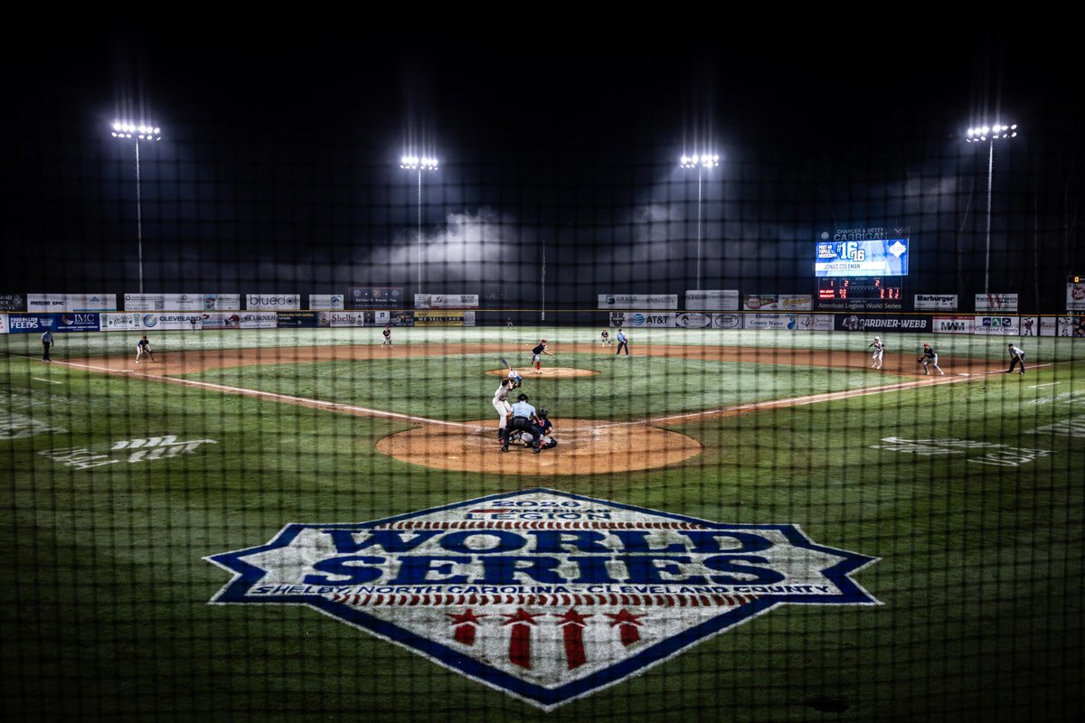 AmericanLegion's tweet photo. The action continued until the wee hours of the morning, but we saw @Post316Baseball and @Tupelo49ersBSB notch their first wins at @legionbaseball World Series.

Day 2 is on deck! Today's action gets underway at 4PM ET. Grab your seat and catch every pitch live on @ESPNPlus 

#alws26