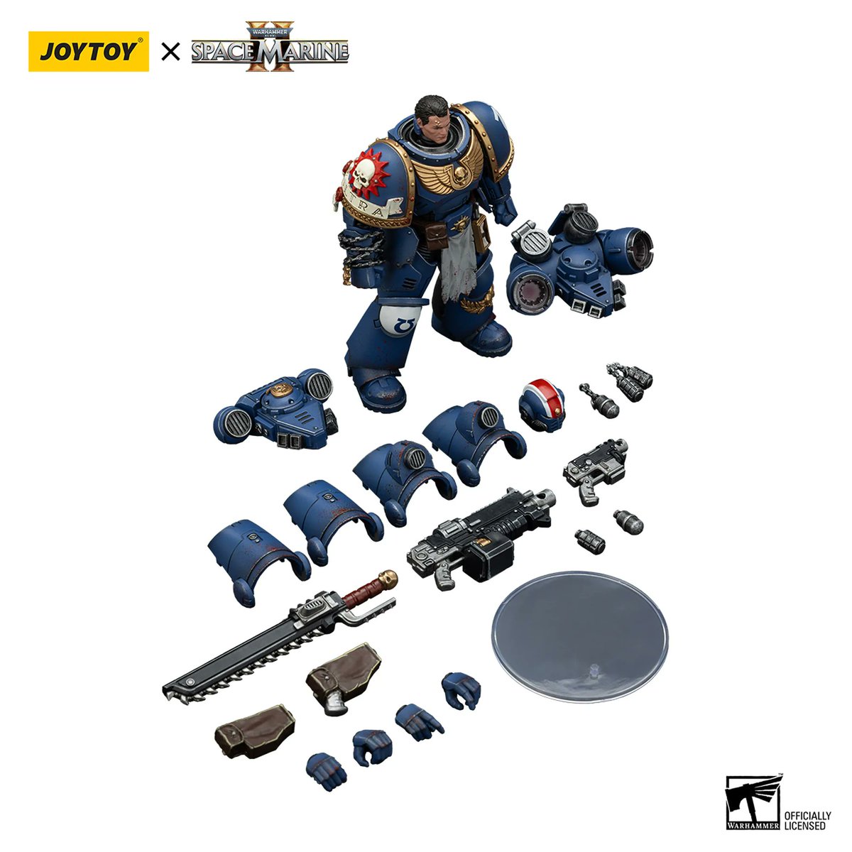 forfigure_com's tweet photo. ⚔️ FOR THE EMPEROR. ⚙️

The wait is over.

Ultramarines Lieutenant Titus — Collector's Edition is Now available for Pre-order : $53.99. FREE shipping.  

👉 Reserve yours now:
https://t.co/iLLNuEHYNG 

#Warhammer40K #JOYTOY #Ultramarines #SpaceMarines https://t.co/zO7MRY05o4