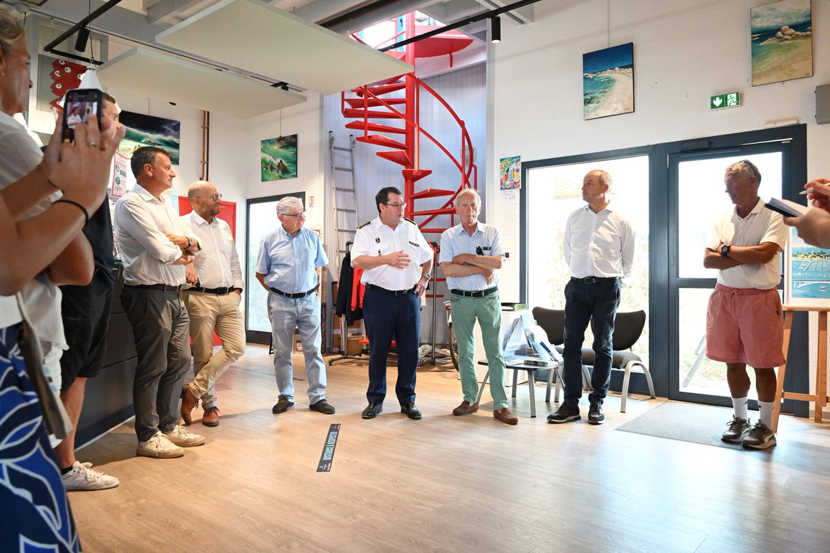 Image de Préfet du Morbihan - Sécheresse et économie d'eau | 💧
Échanges avec la Compagnie des Ports du Morbihan et Auray Quiberon