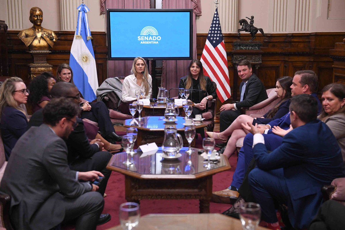ACYPL's tweet photo. Just wrapped up an exchange to Argentina, where a bipartisan American delegation traveled to Buenos Aires &amp; Mendoza, met @USAmbassadorARG, visited with governors &amp; mayors, &amp; discussed topics from energy to security. Thanks to @FURPlata &amp; @StateDept for making this possible! 🇺🇸🇦🇷 https://t.co/U8woH3cnaB