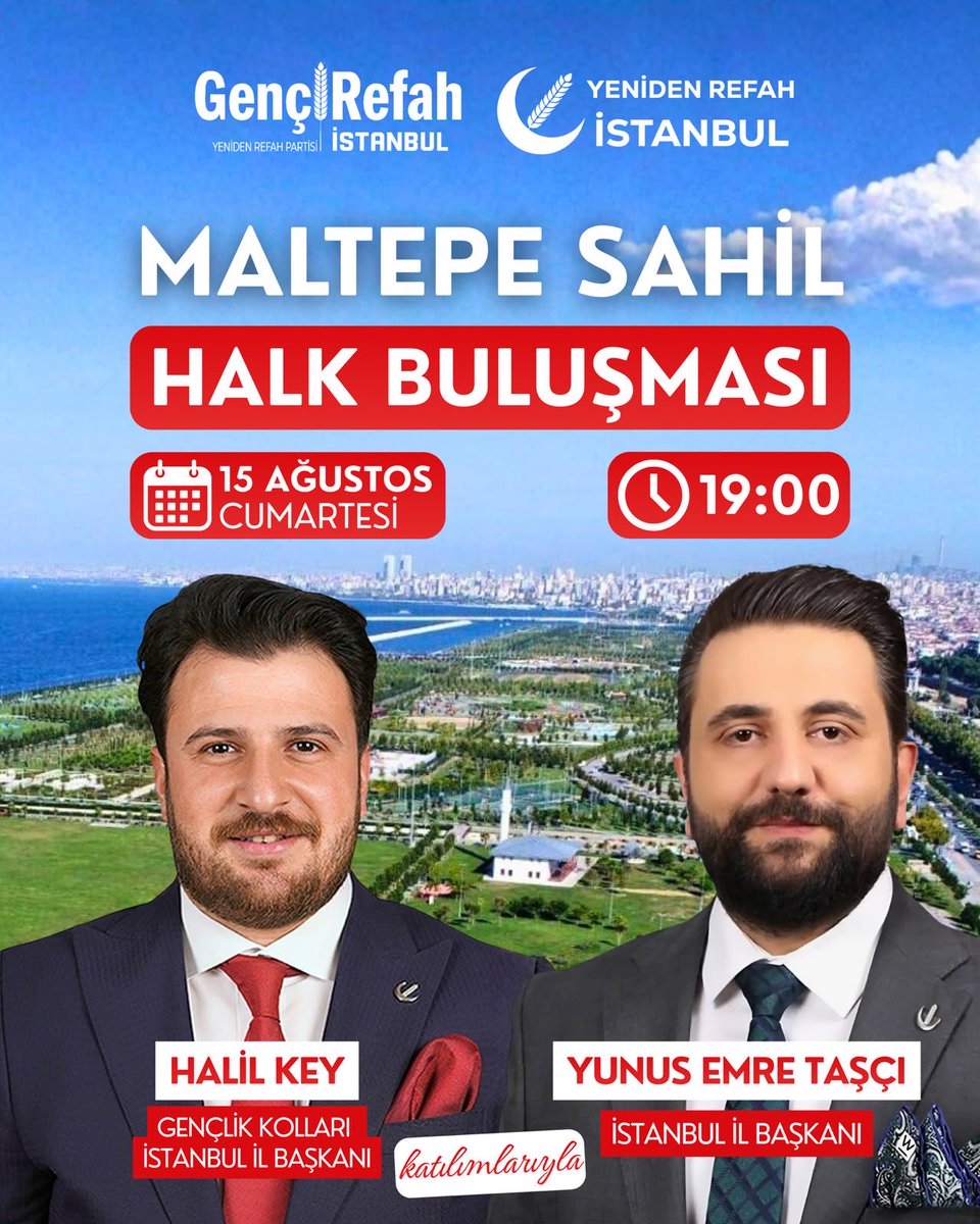gencrefahist's tweet photo. 📍 MALTEPE SAHİL HALK BULUŞMASI

İstanbul İl Başkanımız Yunus Emre Taşcı ve İstanbul Gençlik Kolları İl Başkanımız Halil Key’in katılımlarıyla Maltepe Sahil’de vatandaşlarımızla bir araya geliyoruz. https://t.co/fMpuKNQNaf