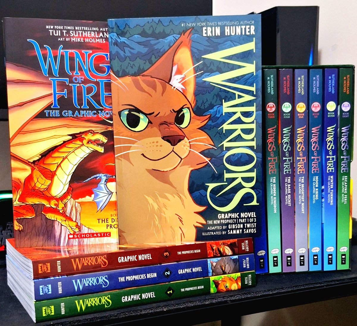 SatAnimations's tweet photo. Really immersed into these two novel series right now. Warriors and Wings of Fire have such great story writing and art, I can see why there's a big fandom for it. It's inspiring!

#Warriors #WingsOfFire #Novel https://t.co/elkt7YOD0Q
