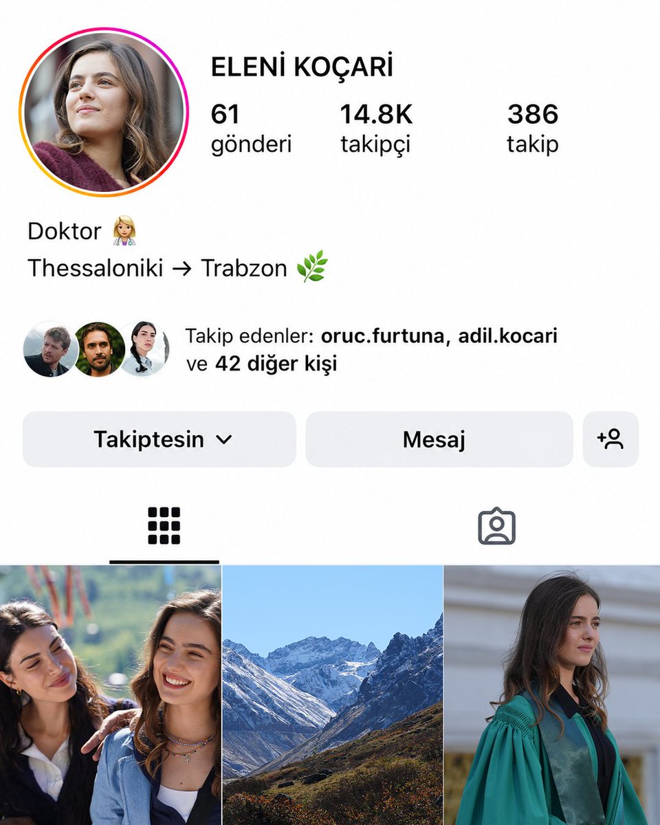 OGMPictures's tweet photo. Eleni’nin Instagram dump’ı geldi. 📸

#TaşacakBuDeniz 2. sezonuyla her Cuma 20.00’de @trt1 'de! #OGMPictures https://t.co/roXoDxhJJb