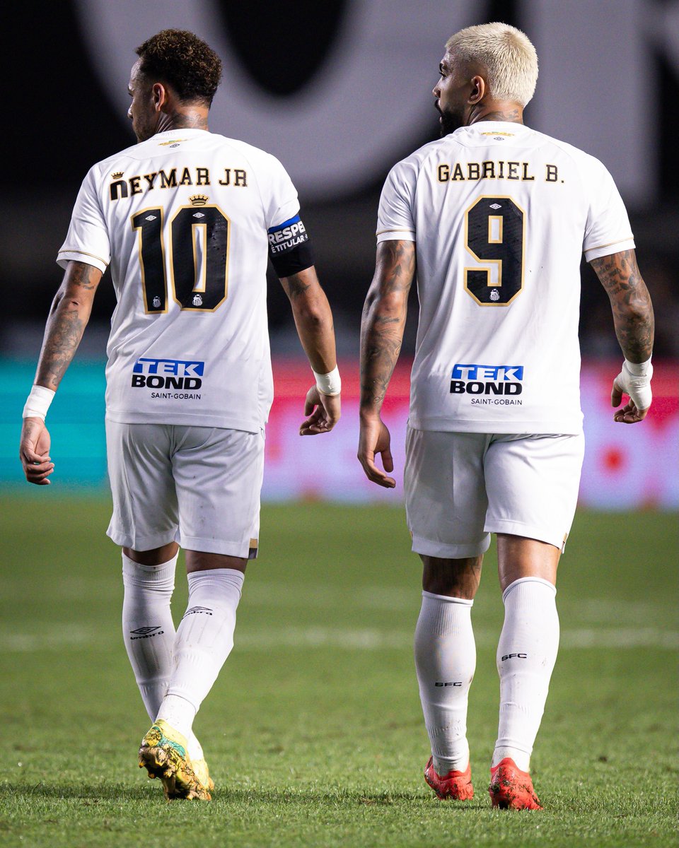 njdmarlon's tweet photo. Neymar e Gabigol. 

9️⃣ X 🔟. https://t.co/CX6nrU94JQ
