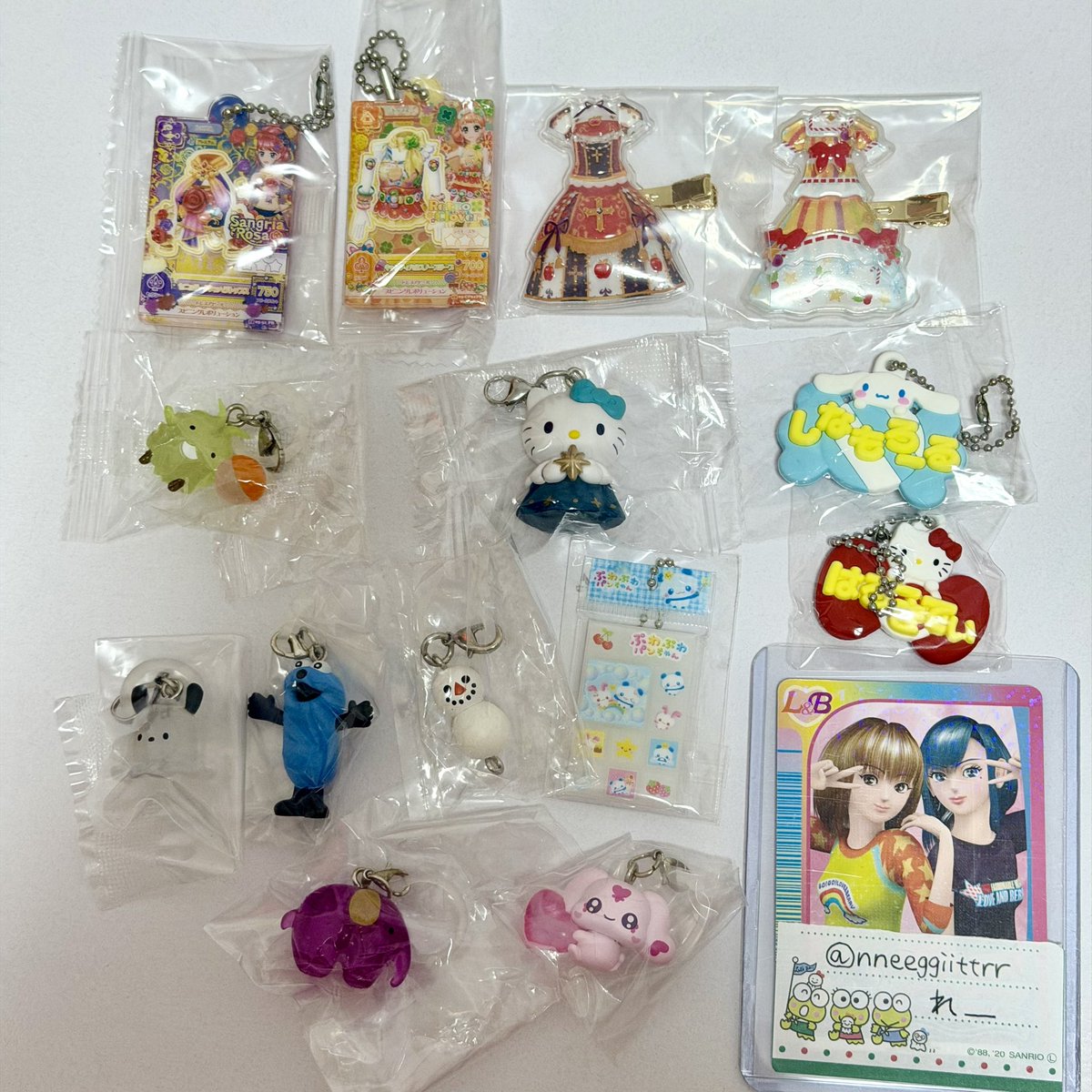nneeggiittrr's tweet photo. 【交換】 めじるしアクセサリー ガチャガチャ 異種交換
譲→画像のもの
求→画像2.3枚目 その他何でも検討しますのでご提示ください。
地方在住の為郵送(同日発送にて交換)
先着順では無く纏めて交換等条件の良い方、お取引経験がある方優先
お声がけお待ちしております🙇‍♀️ https://t.co/XDLW53n2Pd