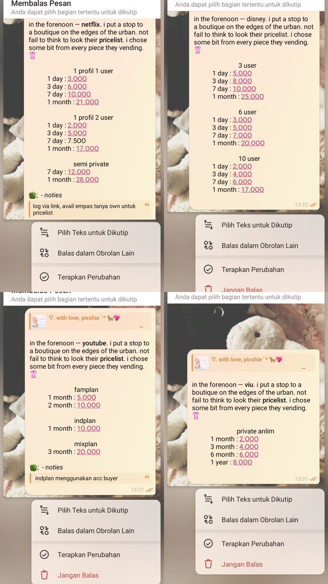cceaill's tweet photo. WAH MURAH BNGT GASI? UDH GITU FULL GARANSI LAGI!! aku jg sell nokos all apk yg pastinya murmer loh, bisa jaspin or jasget atau jasa lainnyaa! need apprem lainnya tanyain aja yaa, order bisa ke bio #zonauang #zonajajan #cuan https://t.co/DPFnHfivMR