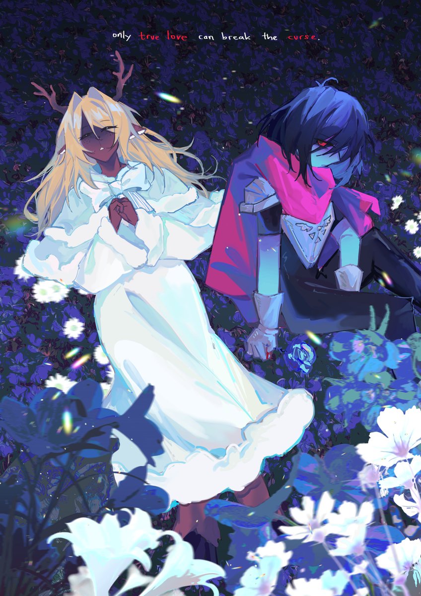 worldendunit's tweet photo. sleeping beauty #deltarune #kriselle https://t.co/J8nIi7Kb8n