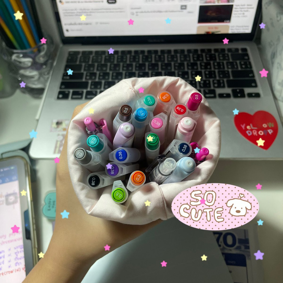applepiebunny's tweet photo. จะกลับมาเรียนแย้ะ >< 👀♥️⭐️💌🪷 https://t.co/wj4nOxadkk