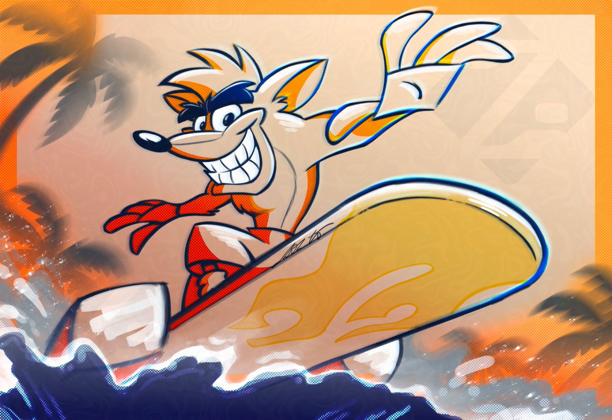 zaambas's tweet photo. Hang Eight! 🌊😎
Estava com essa arte guardada há algum tempo.
#CrashBandicoot #CrashBandicootFanArt https://t.co/T5ll1bdlNh