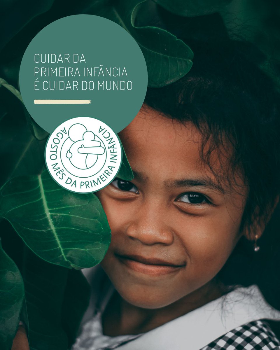 UNESCOBrasil's tweet photo. Agosto é o Mês da Primeira Infância! 💚​

Cuidar da primeira infância (0 a 6 anos) é cuidar do futuro: educação de qualidade, redes de cuidado, sustentabilidade e igualdade. ​

Conheça: https://t.co/8sKpcK6AJj https://t.co/sn0Jf8c6gC