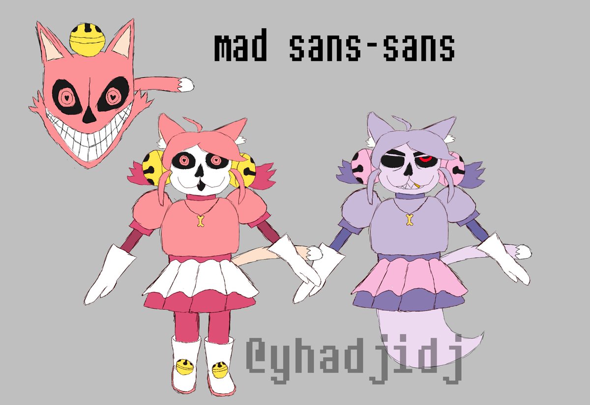yhadjidj_'s tweet photo. Mad sans-sans design by me... uh idk have fun with this
#undertaleㅤ #deltarune https://t.co/1Jn6opiuuY