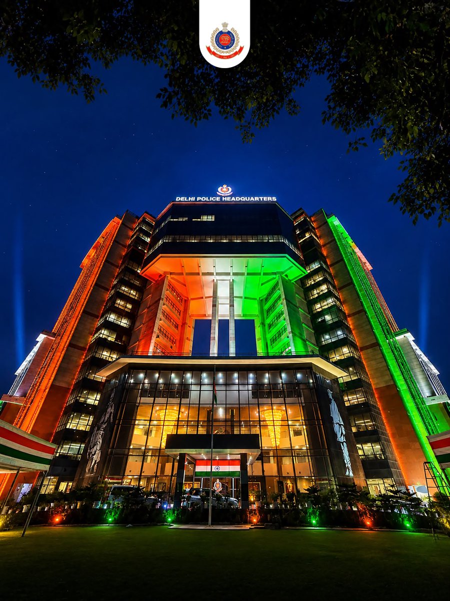 DelhiPolice's tweet photo. Independence Day Ready 🇮🇳
@LokNiwasDelhi
#DPUpdates
#IndependenceDayWithDP
#IndependenceDay2026 https://t.co/DCCXyMsvbx