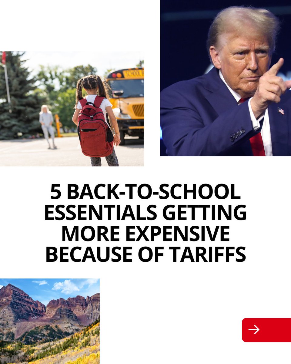 COMainstream's tweet photo. Back-to-school shopping is getting more expensive. https://t.co/qtHHZnh64u